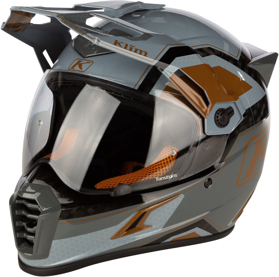 

Klim Krios Pro Rally Carbon Шлем мотокросса, бронзовый