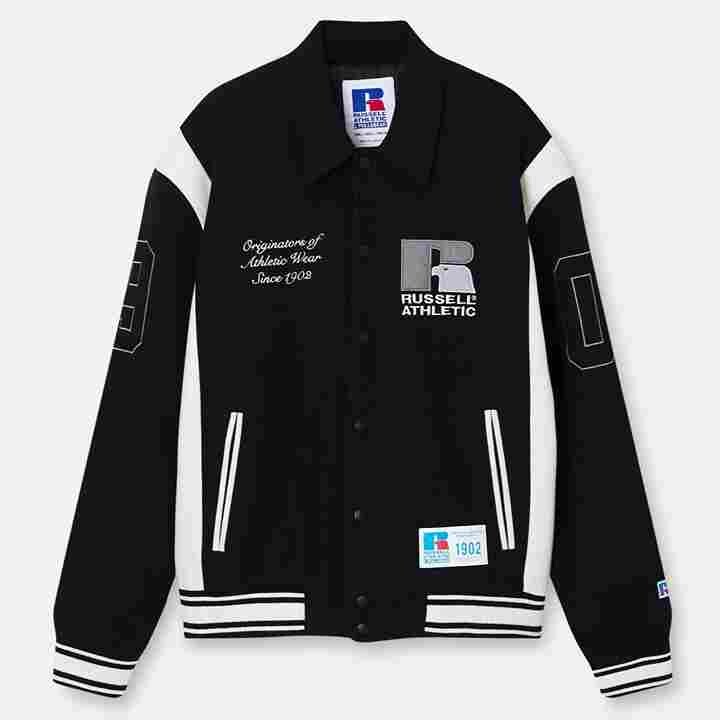 

Куртка-бомбер Russell Athletic by P&B Bomber, черный