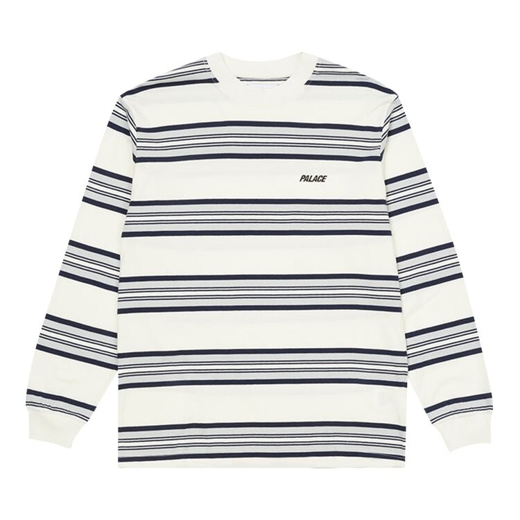 

Топ Palace Stoner Stripe Longsleeve Top 'White', белый