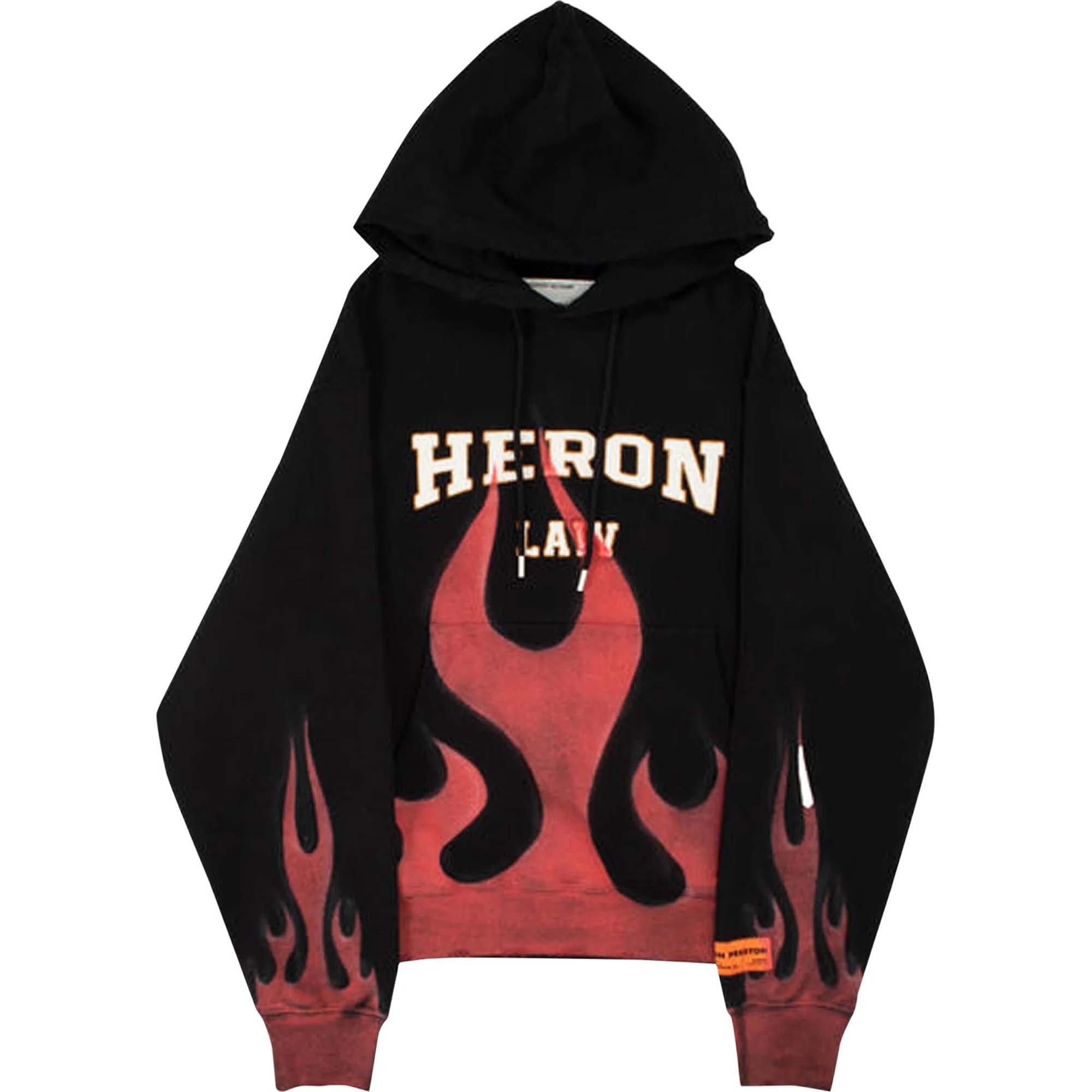 Худи Heron Preston Law Flames, черный – заказать по выгодной цене из-за  рубежа в «CDEK.Shopping»