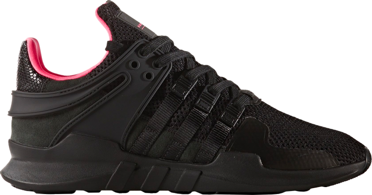 Adidas eqt support adv black turbo red best sale