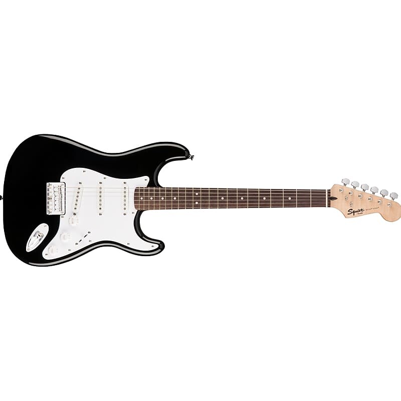 

Новая электрогитара Squier Bullet Stratocaster HT Laurel Fingerboard Black
