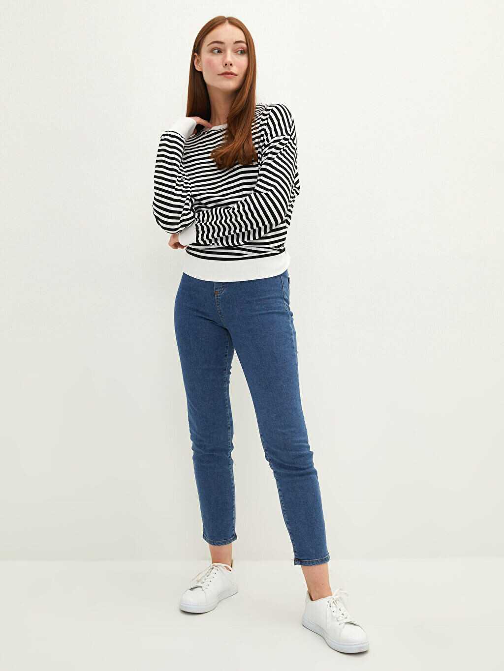 

Женские джинсы скинни Rodeo с карманами и деталями LCW Modest