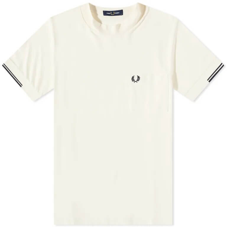 

Футболка с карманами Fred Perry, светло-бежевый