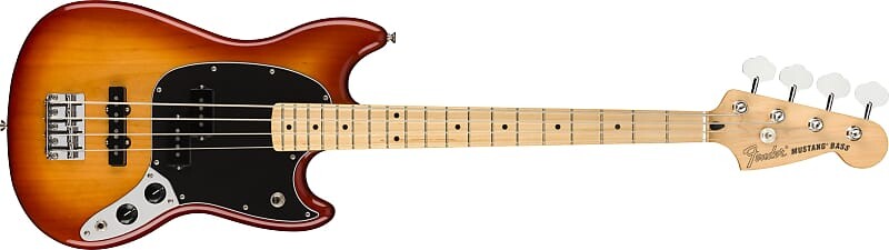 

Fender Player Mustang Bass PJ, накладка на гриф из клена, цвет Sienna Sunburst PlayerPlayer