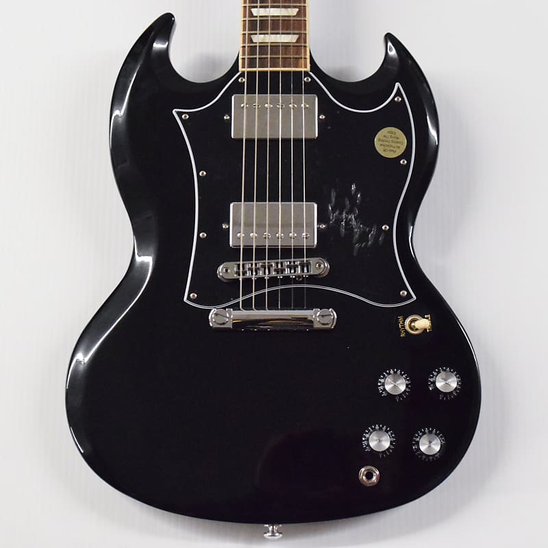 Стандартная электрогитара Gibson SG - черное дерево SG Standard Electric Guitar