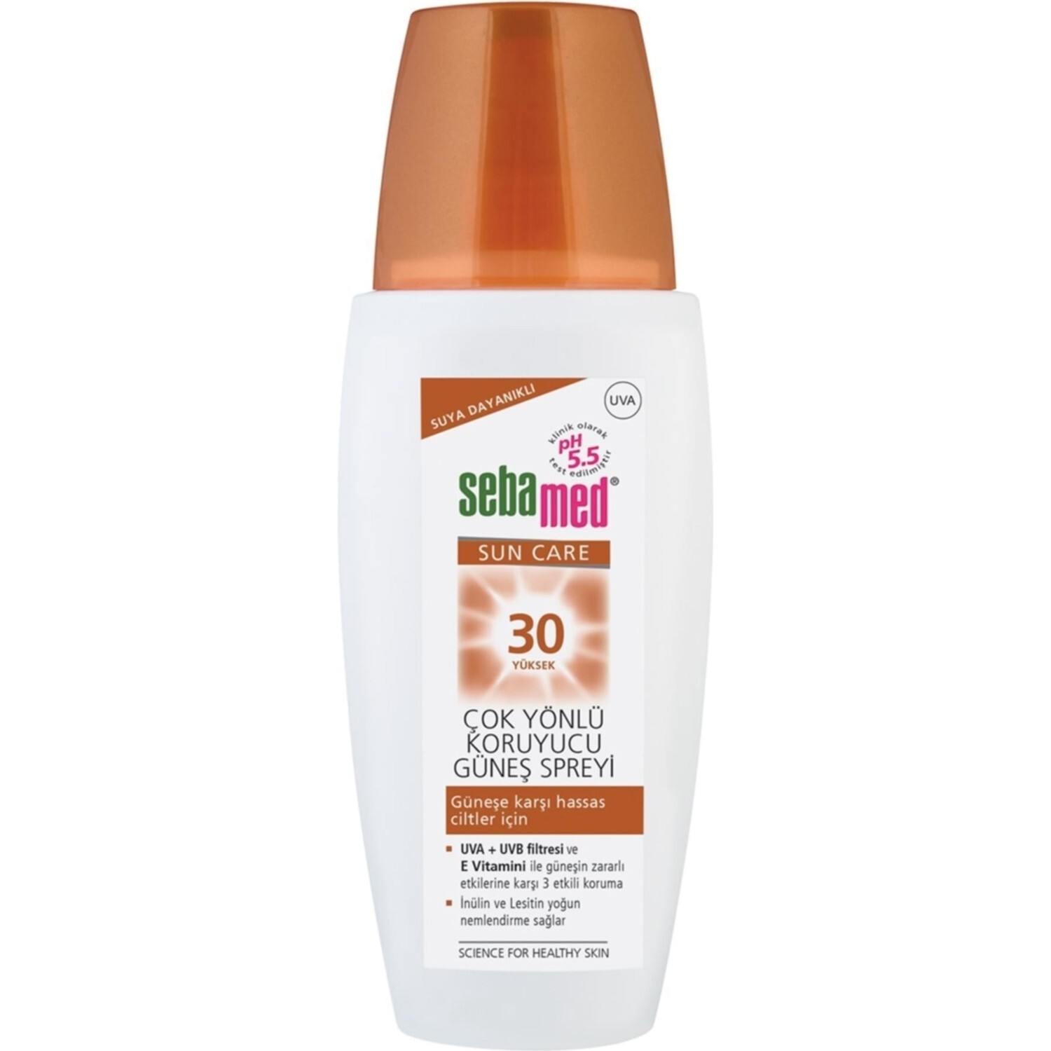 

Универсальный солнцезащитный спрей Sebamed Sun Care Waterproof SPF 30, 150 мл