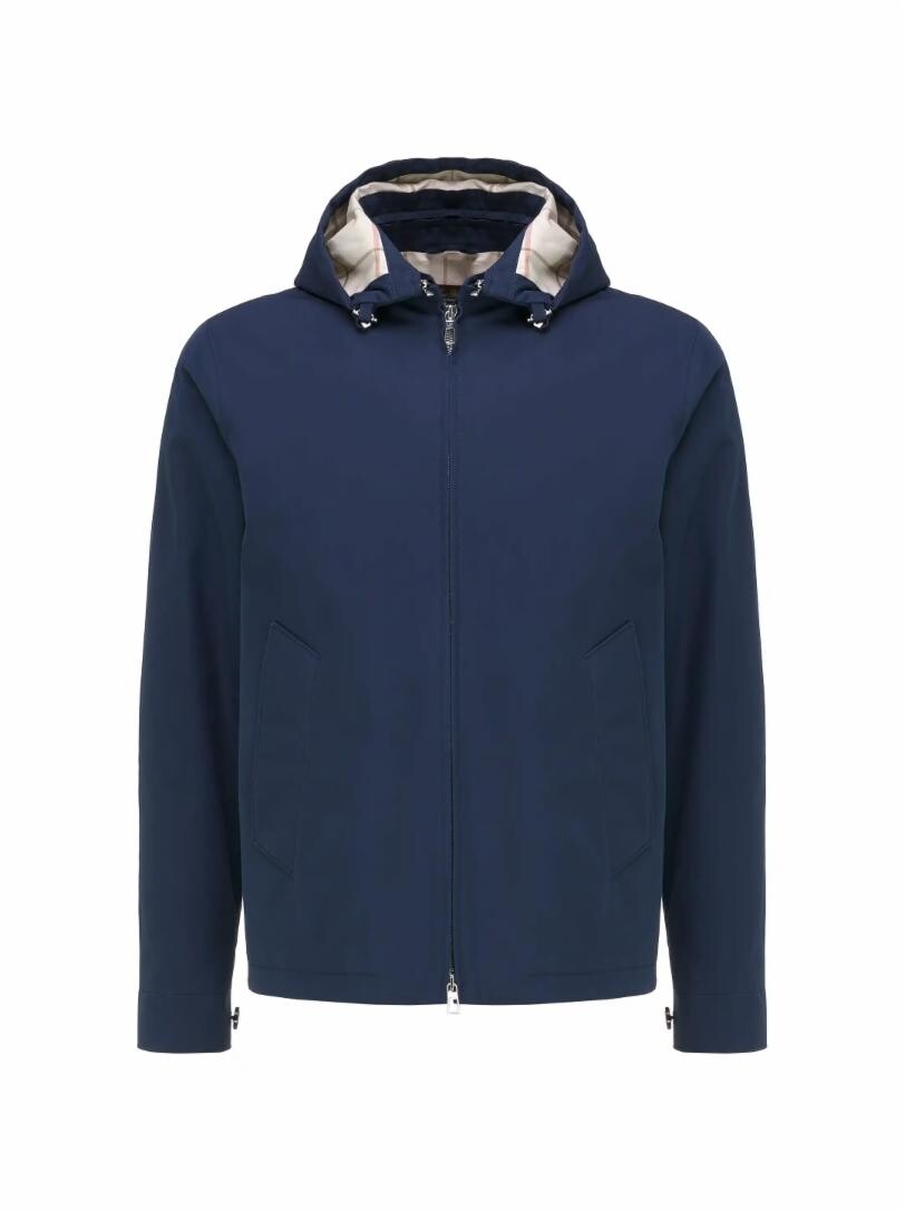

Хлопковая куртка Loro Piana, Синий