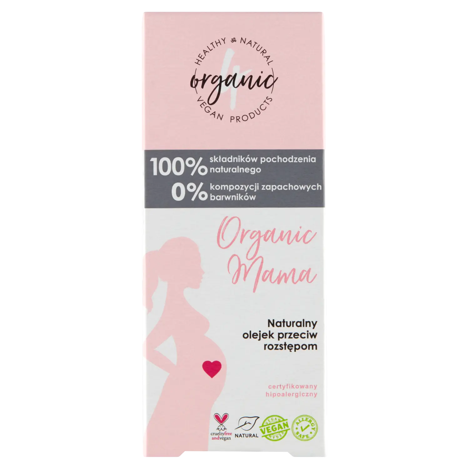 

4Organic Mama масло против растяжек, 100 мл
