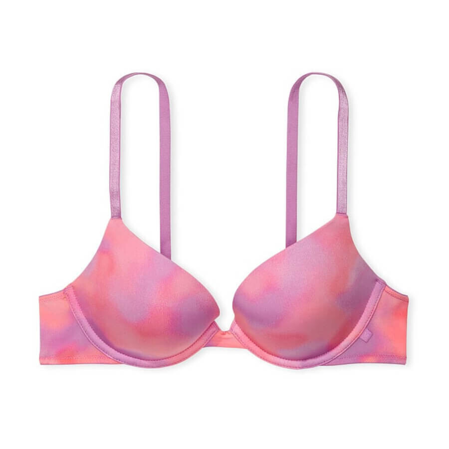 

Бюстгальтер на косточках Victoria's Secret Sexy Tee Push-Up, розовый/фиолетовый