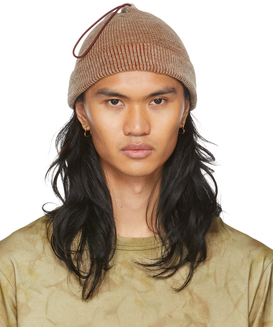 

Темно-серая шапка Stop Eckhaus Latta