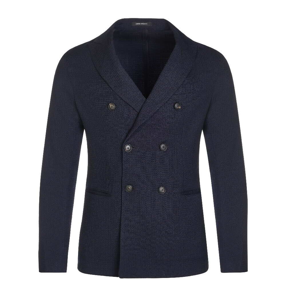 

Пиджак Emporio Armani Suit, темно-синий