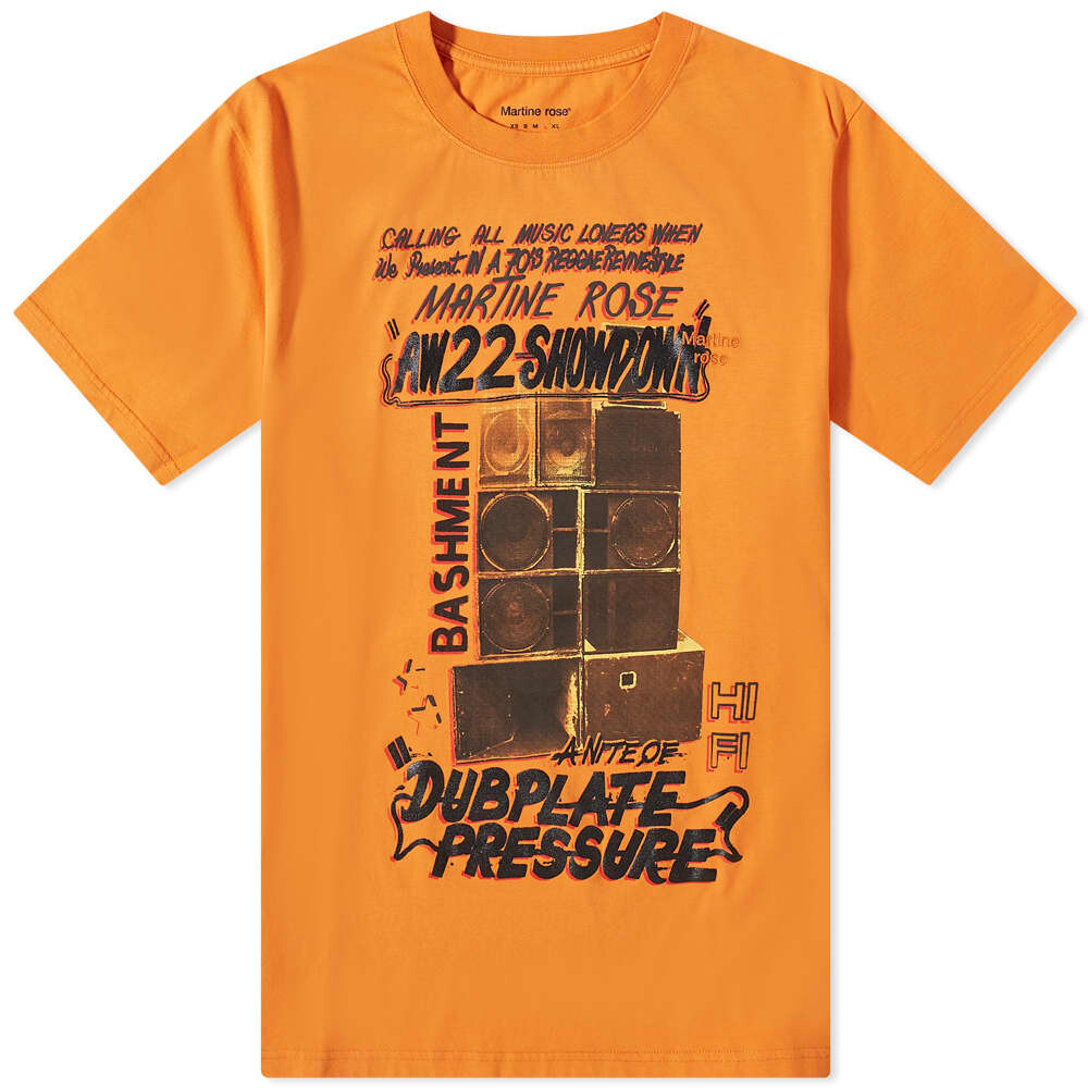 

Футболка Martine Rose Speakers Tee, Оранжевый