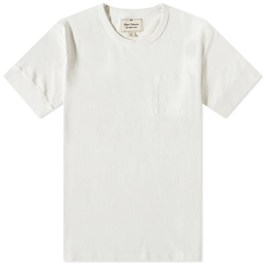 

Футболка Nigel Cabourn Military Pocket Tee, Белый
