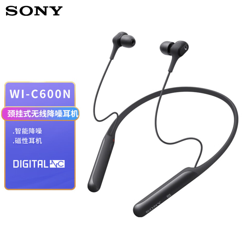 

Беспроводные наушники Sony WI-C600N с шумоподавлением, черный