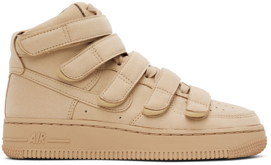 

Бежевые кроссовки Billie Eilish Edition Air Force 1 High '07 Nike