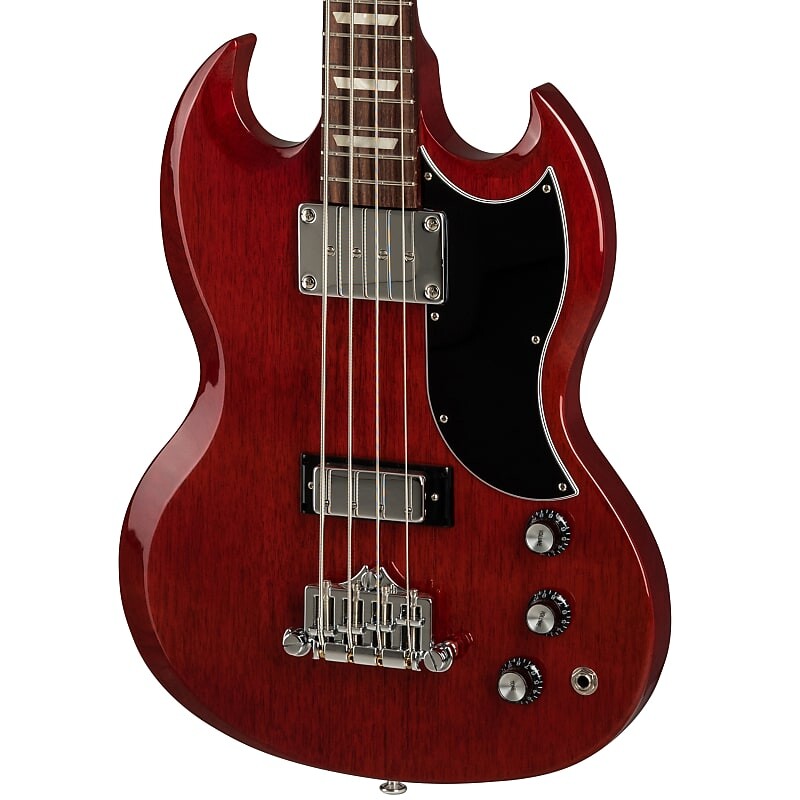 

Стандартная бас-гитара Gibson SG, цвет Heritage Cherry BASG00HCCH1