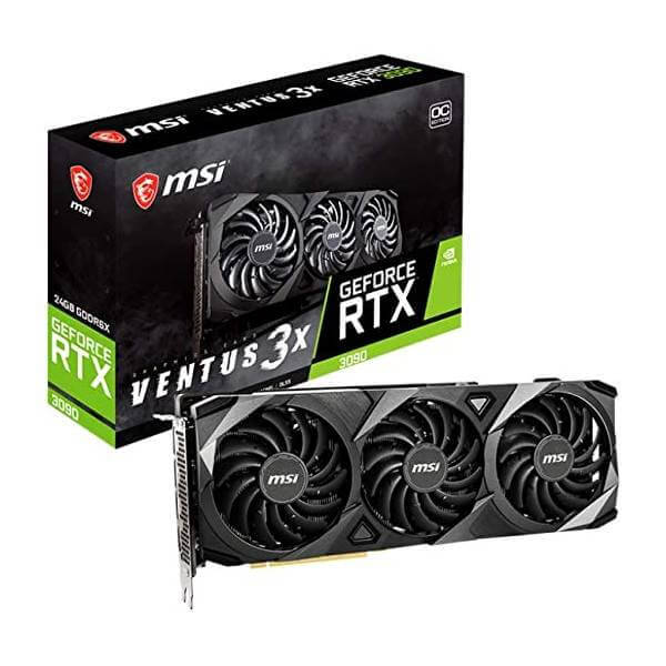 Видеокарта MSI GeForce RTX 3090 VENTUS 3X OC, 24 Гб - фото