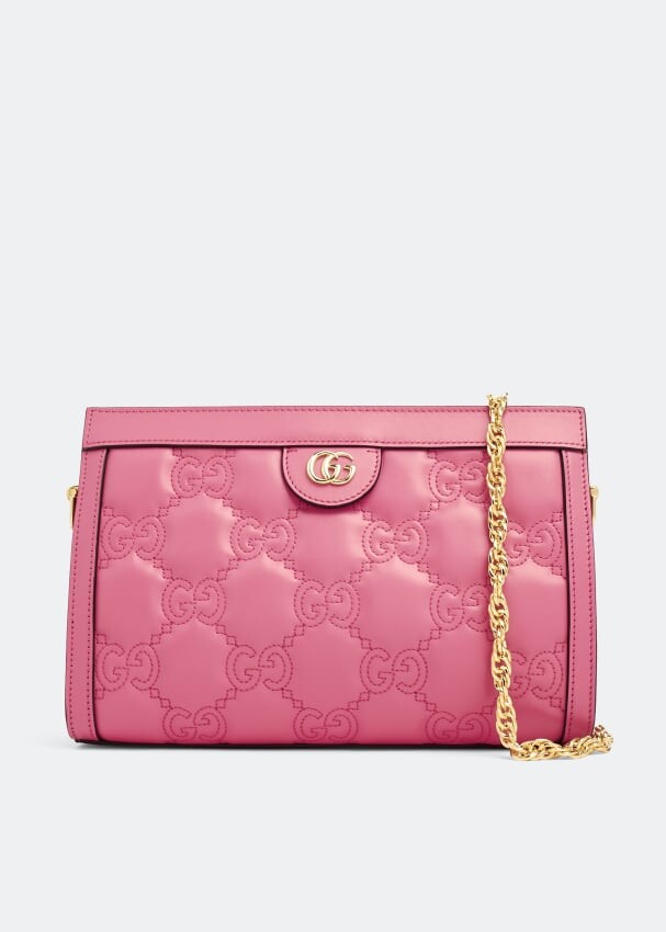 

Сумка GUCCI GG Matelassé small bag, розовый