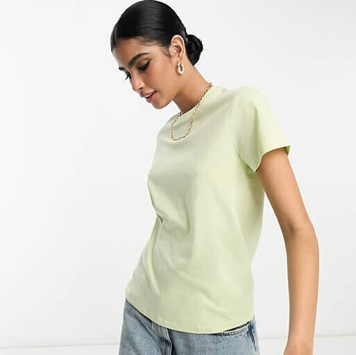 

Футболка Asos Design Ultimate, светло-желтый