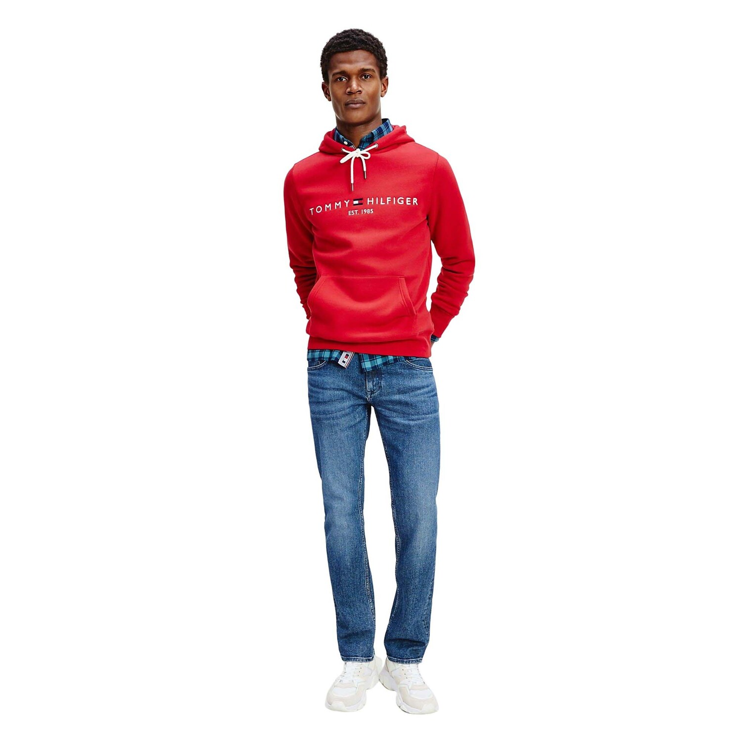 

Худи Tommy Hilfiger Tommy Logo, красный