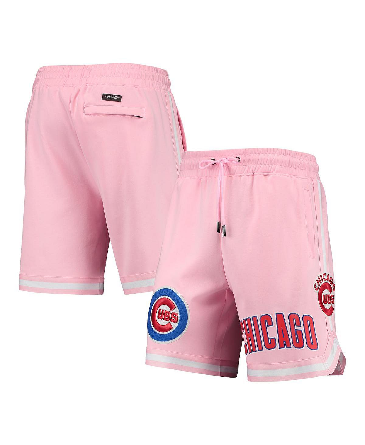 цена Мужские розовые клубные шорты с логотипом chicago cubs Pro Standard, розовый