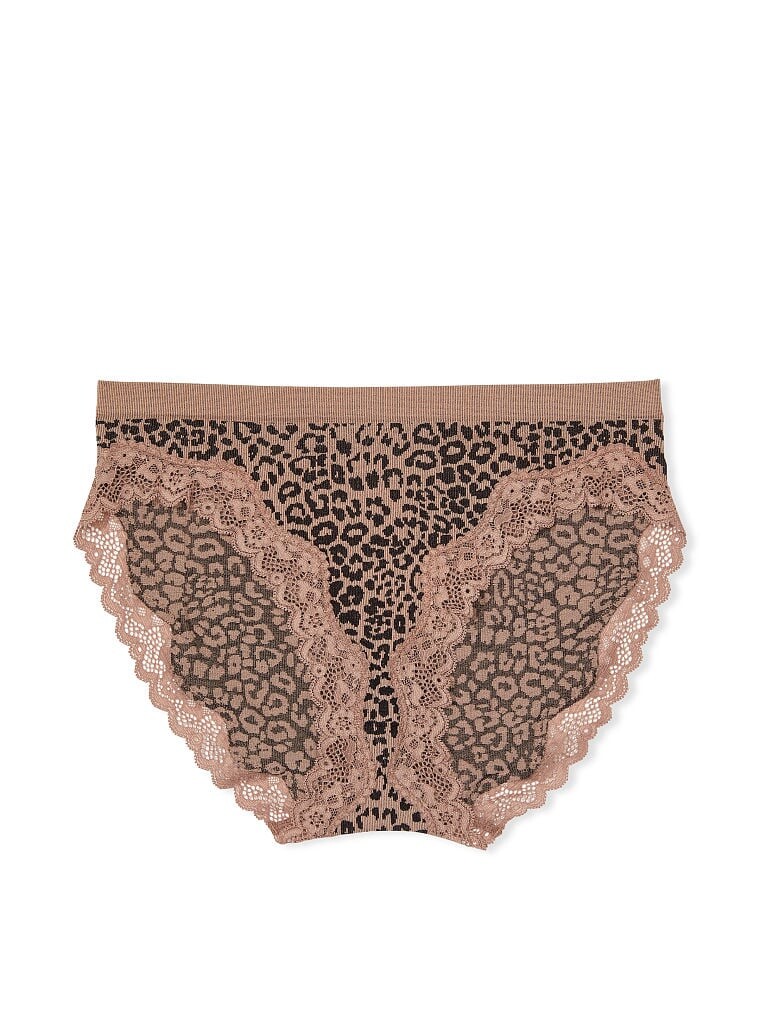 

Трусы Victoria’s Secret Seamless, коричневый/черный