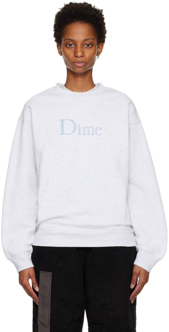 

Серая классическая толстовка Dime