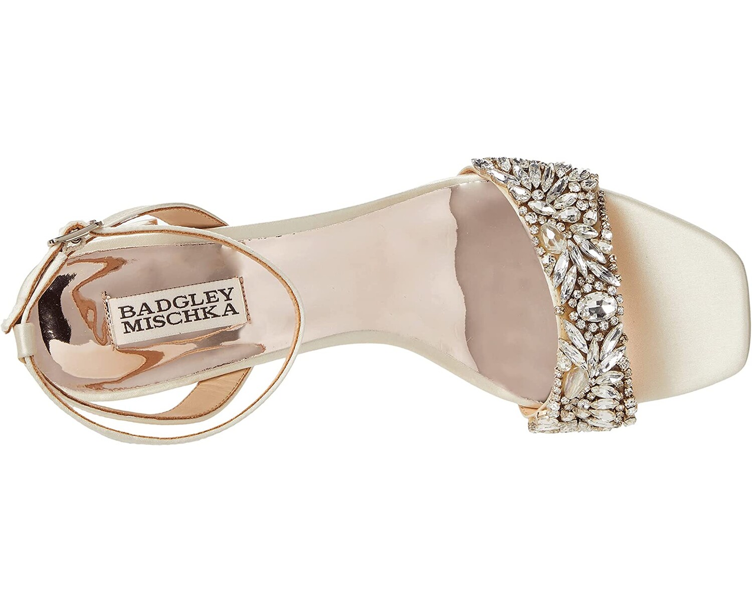

Туфли на каблуках Marsha Badgley Mischka, слоновая кость