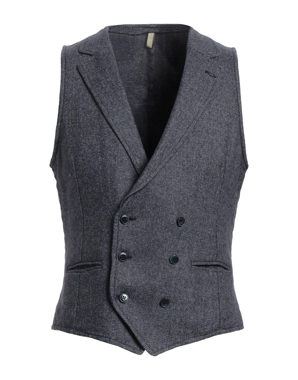 

Жилет L.B.M. 1911 Plain Weave Solid Color, серо-синий