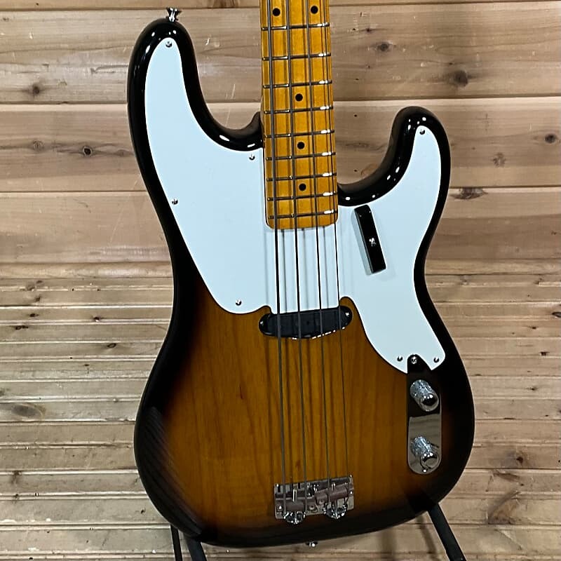 

Fender American Vintage II 1954 Precision Bass - 2 цвета Sunburst American Vintage II 1954 Precision Bass - 2 Color Sunburst