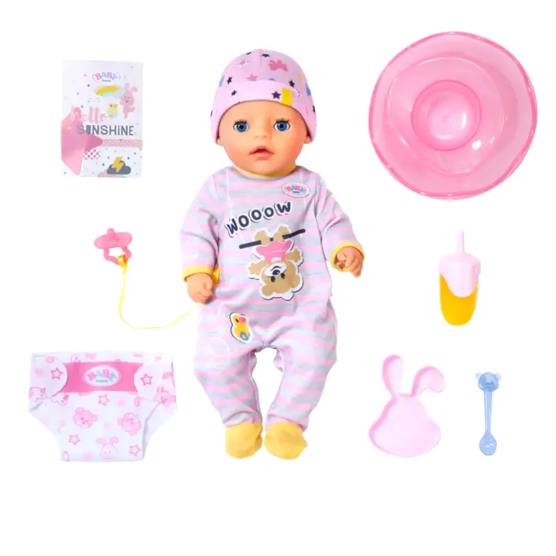 

Кукла Нежные объятия - Кроха, с 7 функциями, с аксессуарами, 36 см, Baby Born Doll