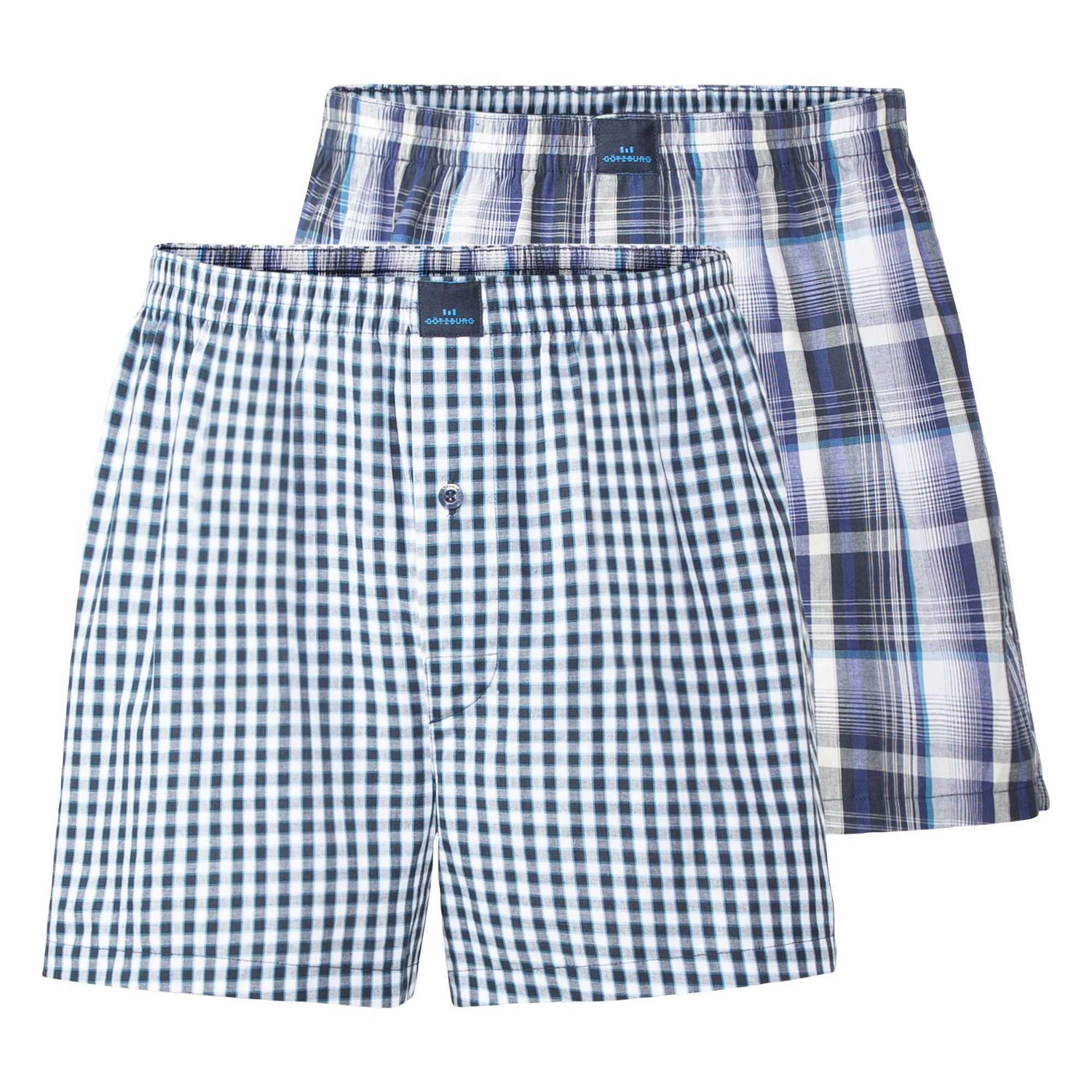 

Боксеры Götzburg Web-Boxershorts 2 шт, синий