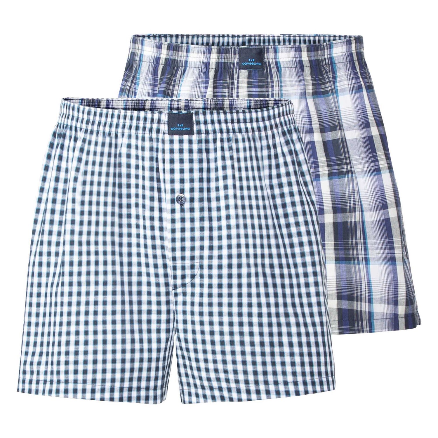 Боксеры Götzburg Web-Boxershorts 2 шт, синий боксеры levi´s web boxershorts 2 шт серый