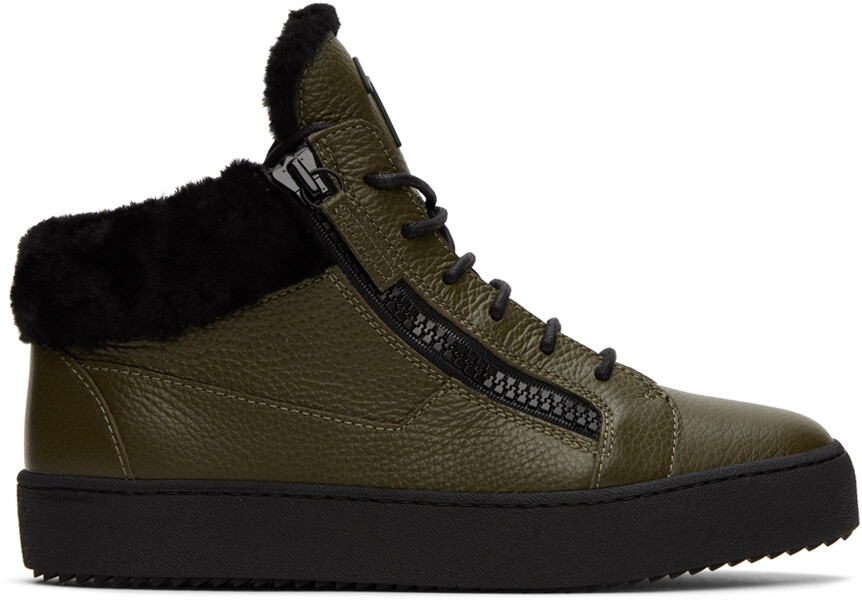 

Кроссовки цвета хаки Arena May London Giuseppe Zanotti