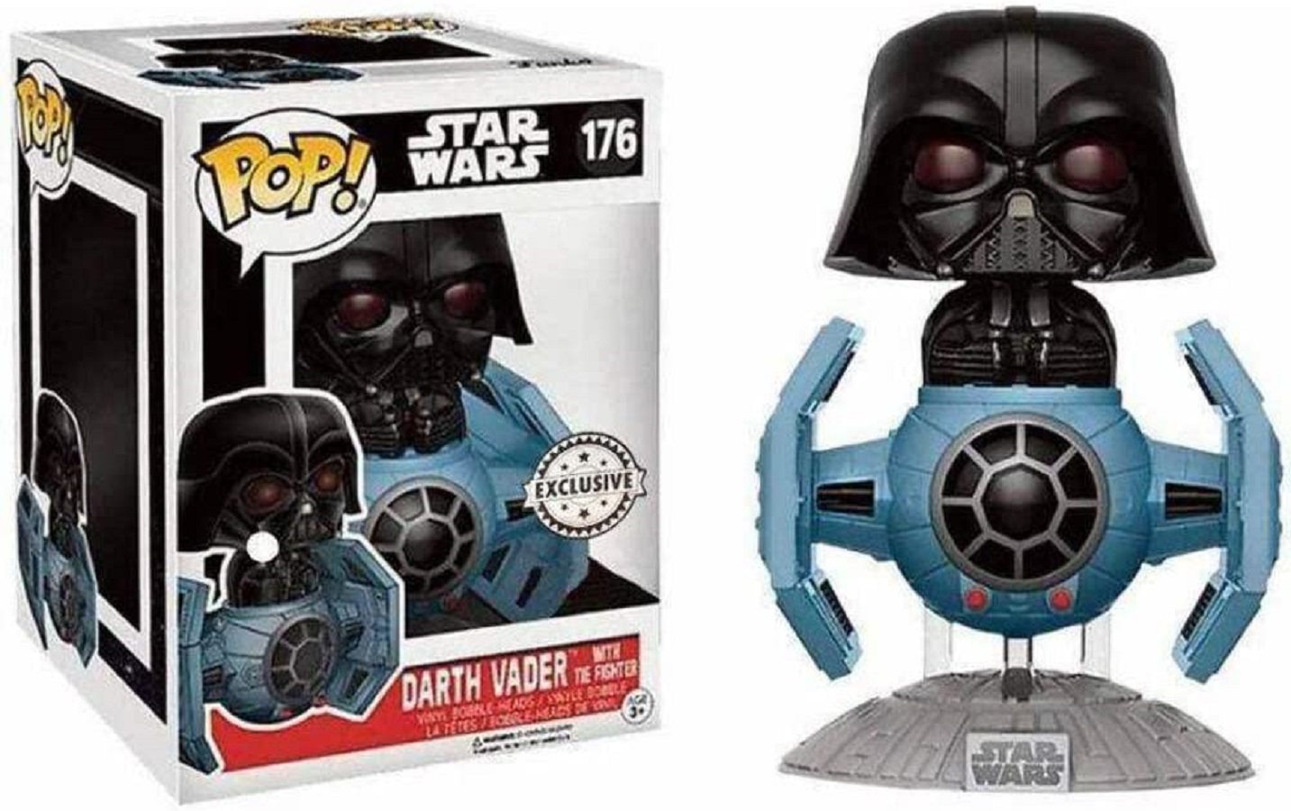 

Фигурка Funko POP! Star Wars Tie Fighter with Darth Vader Exclusive