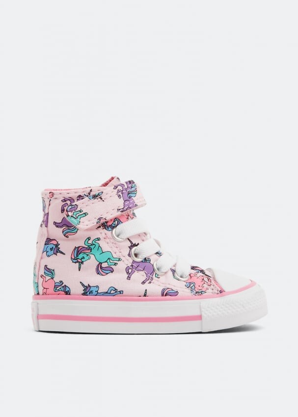

Кроссовки CONVERSE Chuck Taylor All Star 1V high-top sneakers, розовый