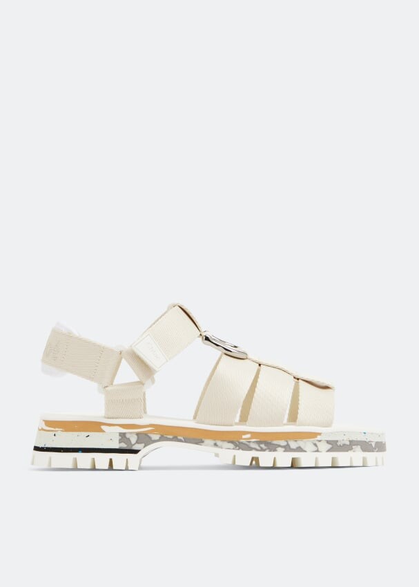 

Сандалии CHLOÉ Nikie Active sandals, белый