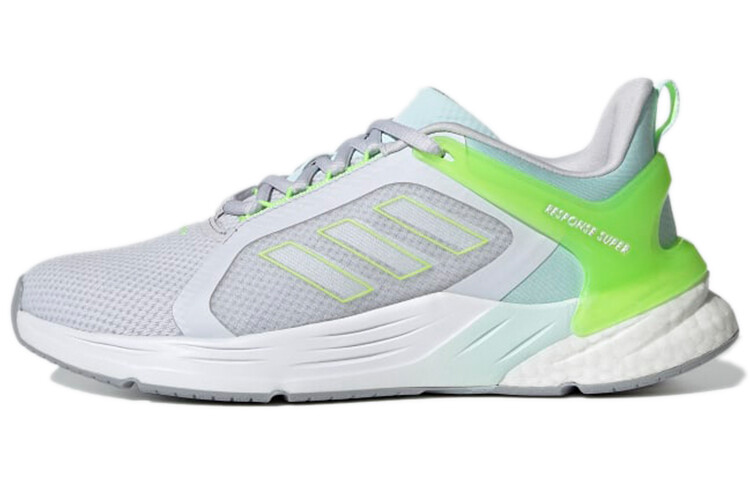 

Кроссовки для бега Response Super 2.0 женские с низким верхом, белые/зеленые Adidas