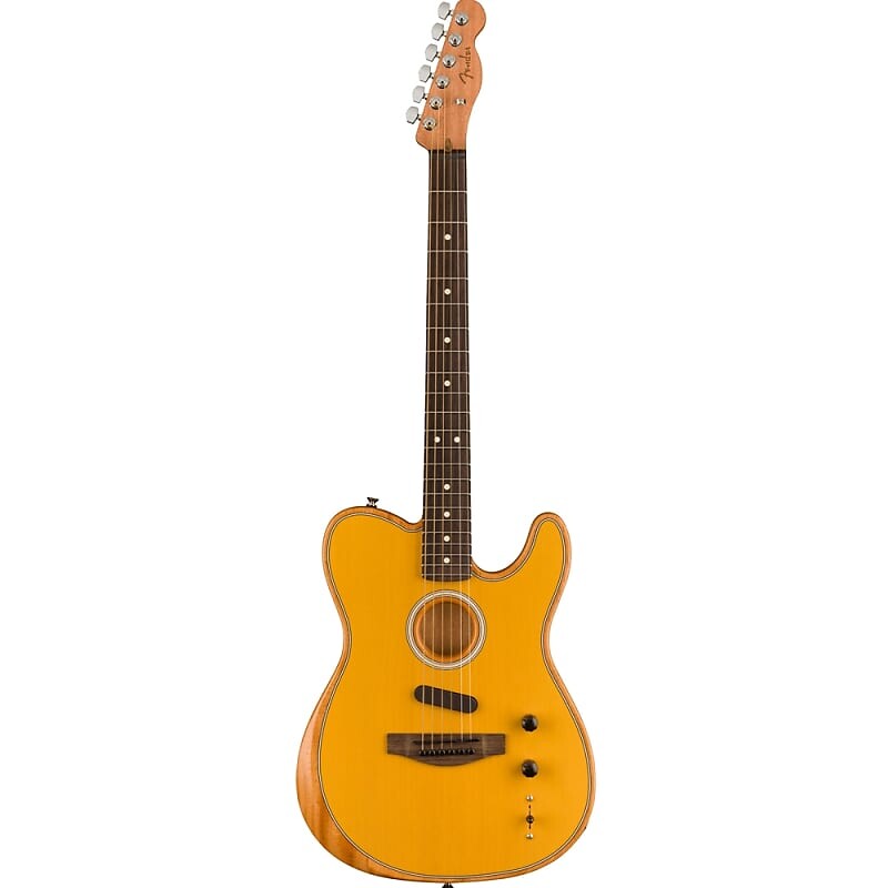 

Fender Acoustasonic Player Telecaster, гриф из палисандра, электрическая гитара цвета ириски 0972213250