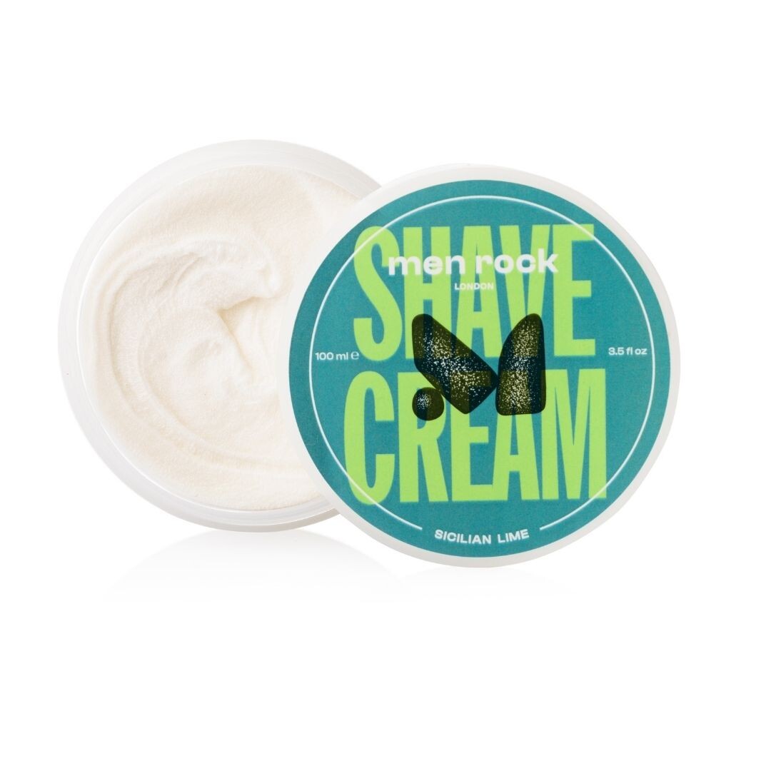 

MenRock Крем для бритья Shave Cream для мужчин Сицилийский лайм 100г