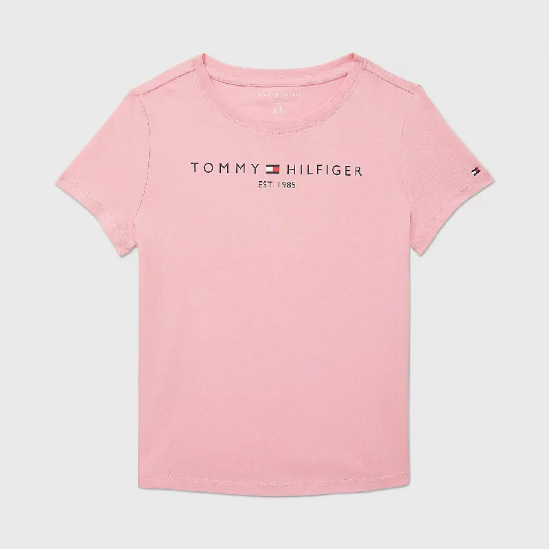 

Футболка Tommy Hilfiger Kids' Logo, розовый