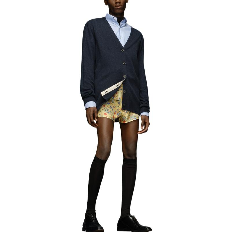 

Трикотаж женский темно-синий Maison Margiela