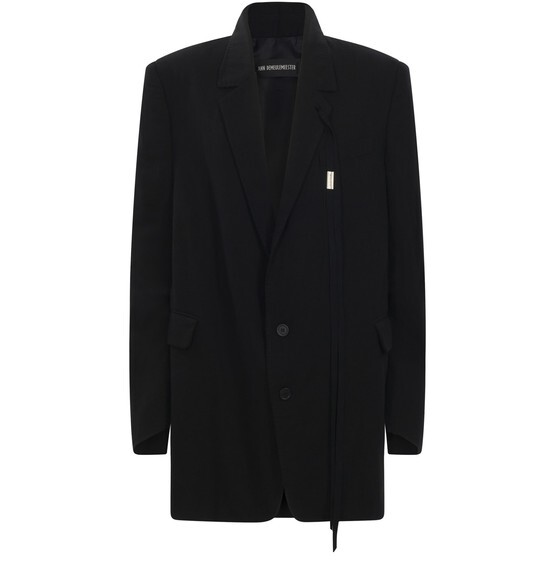 

Куртка с напуском Agnes Ann Demeulemeester, черный