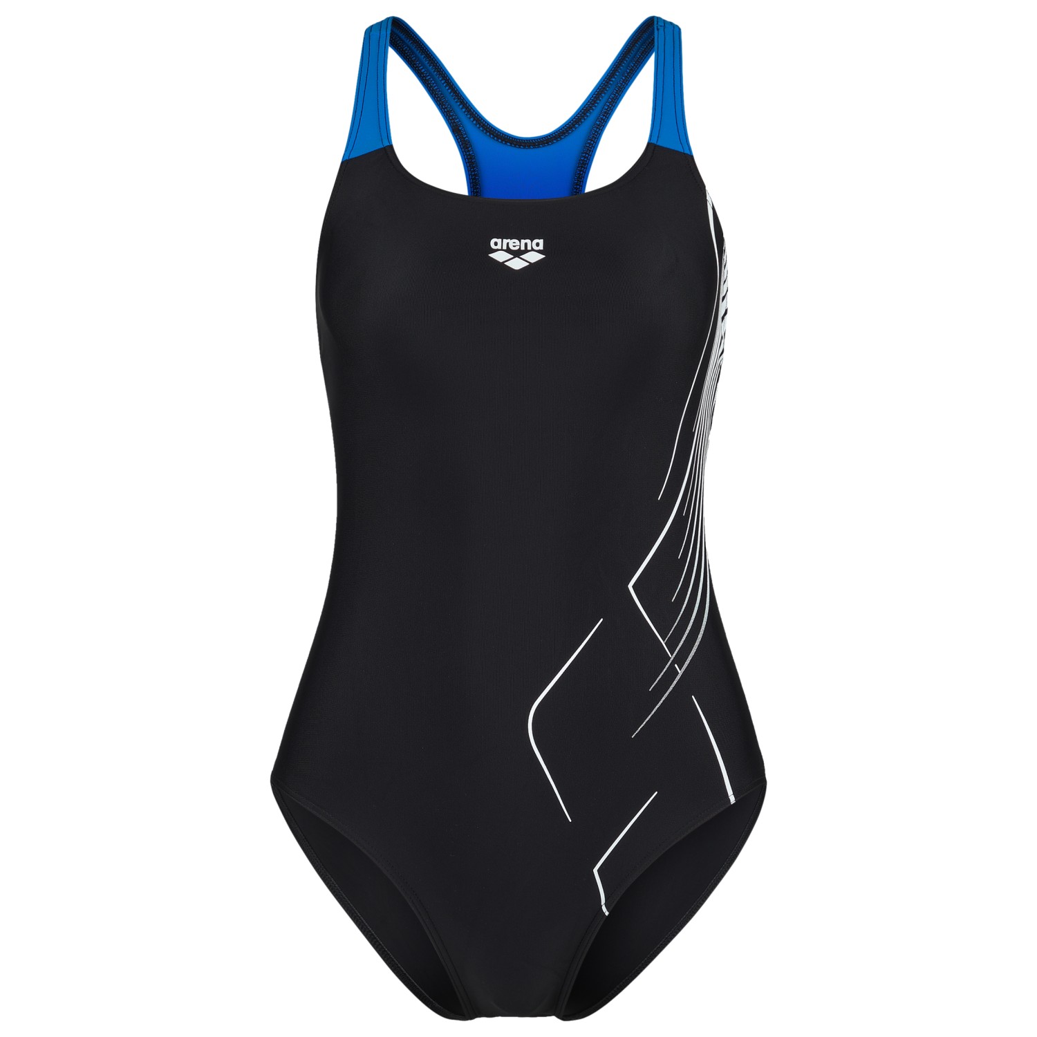 Купальник Arena Women's Dive Swimsuit Swim Pro Back, цвет Black/Blue China купальник reflecting arena цвет black blue river