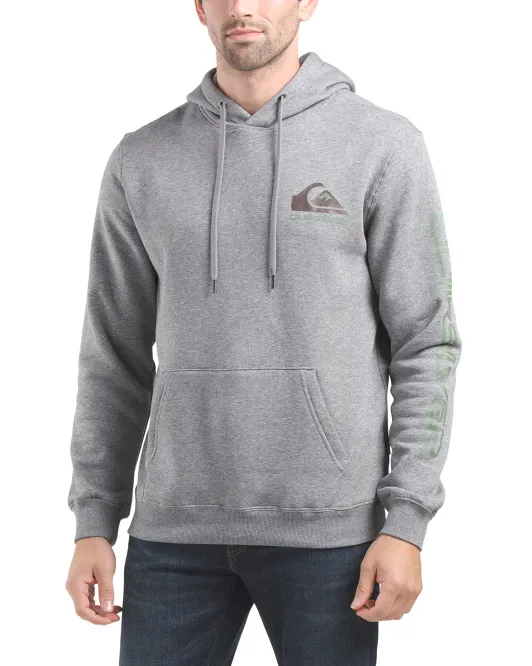 

Толстовка с капюшоном и логотипом Omni Quiksilver, серый