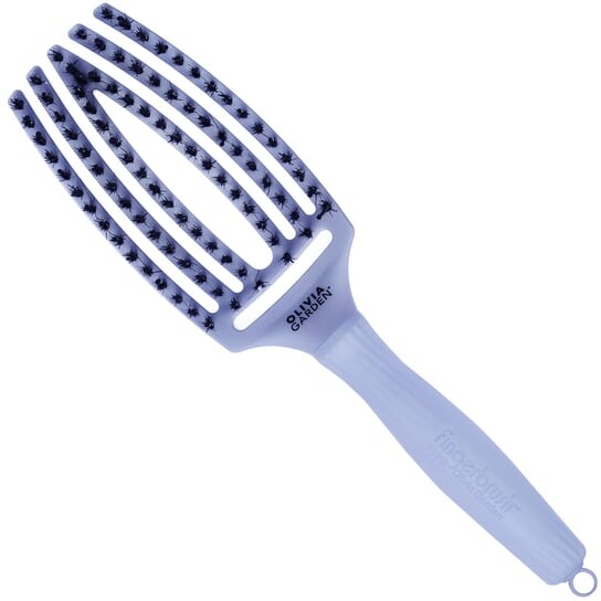 

Кисть Olivia Garden Finger Brush Medium Love your Art Синяя кисть для волос