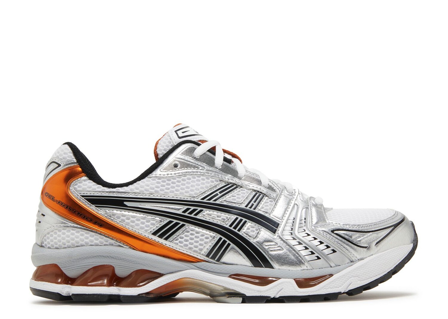 

Кроссовки ASICS Gel Kayano 14 'Silver Piquant Orange', белый
