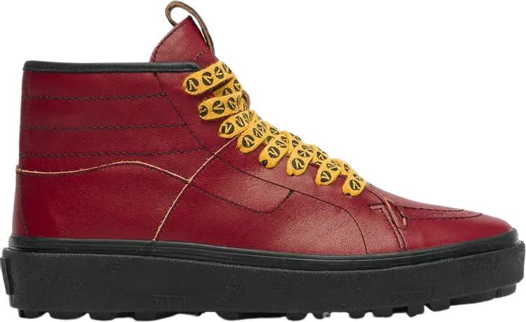 

Кеды Vans Taka Hayashi x SK8-Boot LX Red Dahlia, красный