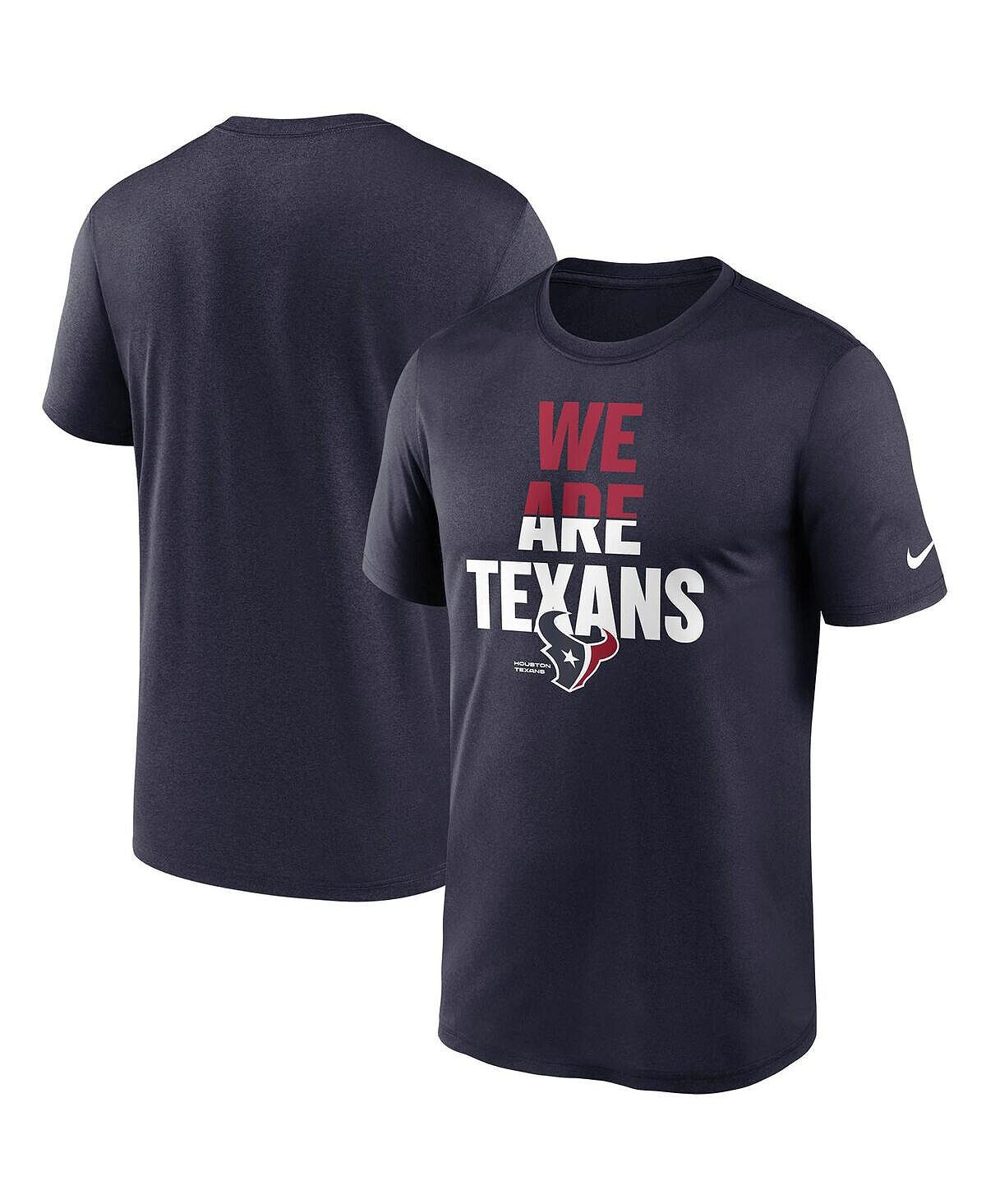 

Футболка Nike Houston Texans Legend Local Phrase Size Large, темно-синий